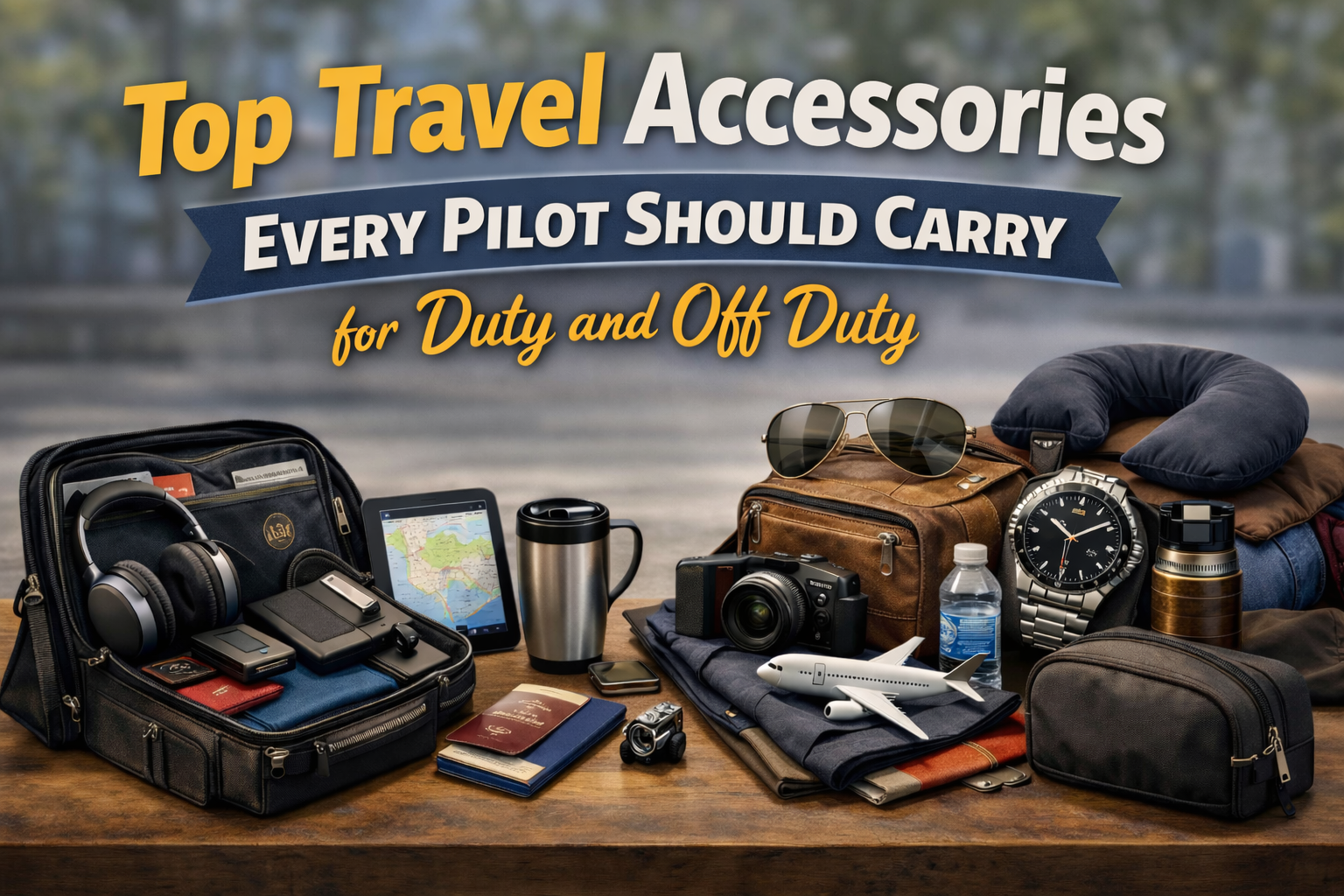 Top Travel Accessories Every Pilot Should Carry for Duty and Off Duty