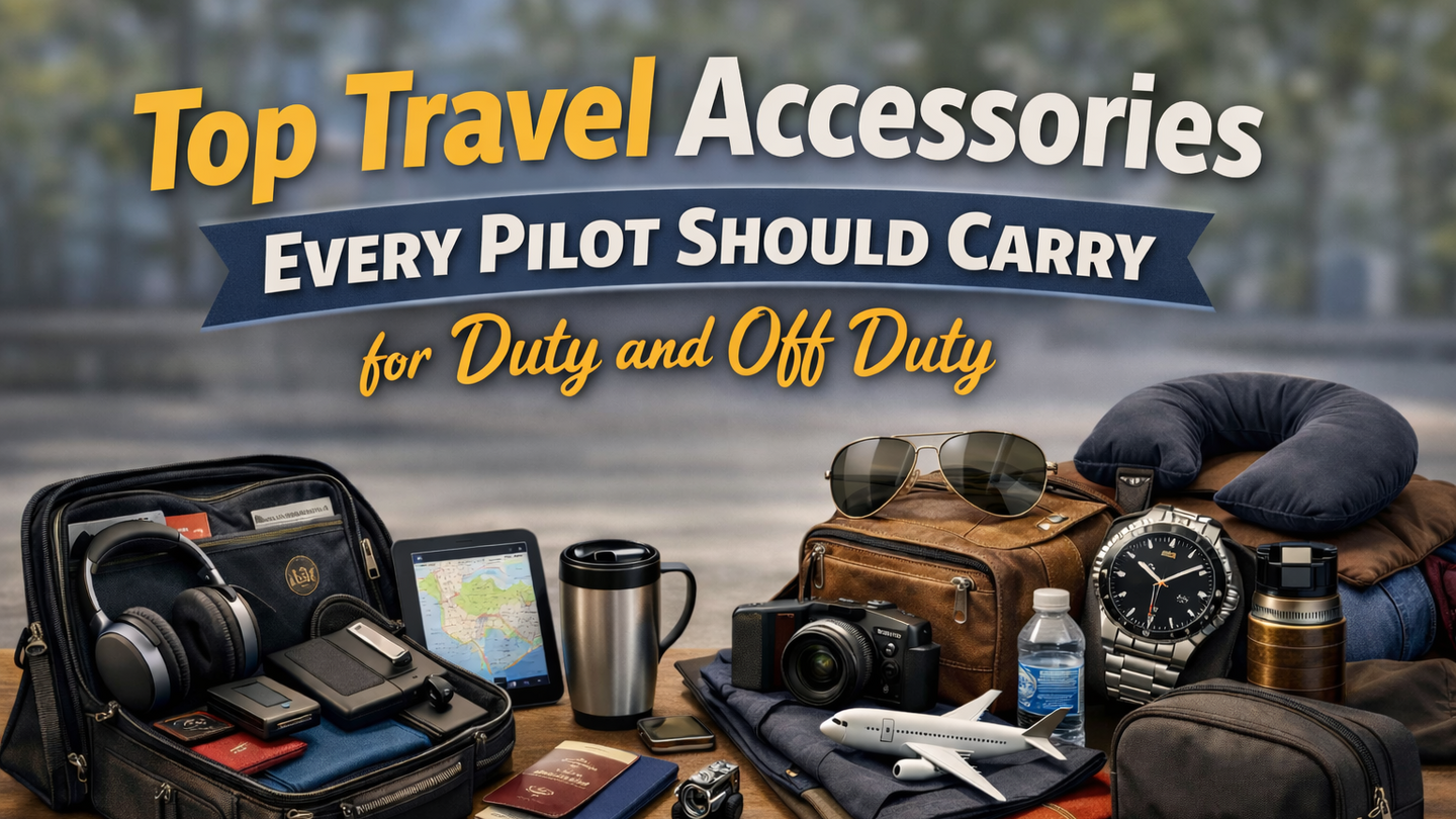 Top Travel Accessories Every Pilot Should Carry for Duty and Off Duty