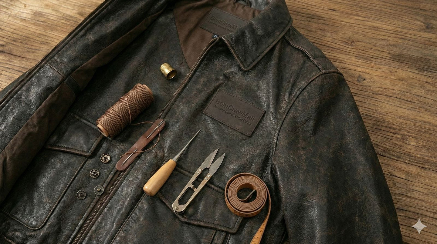 Why BomCrewMall Pilot Leather Jackets Stand Out: Craftsmanship, Quality & Comfort