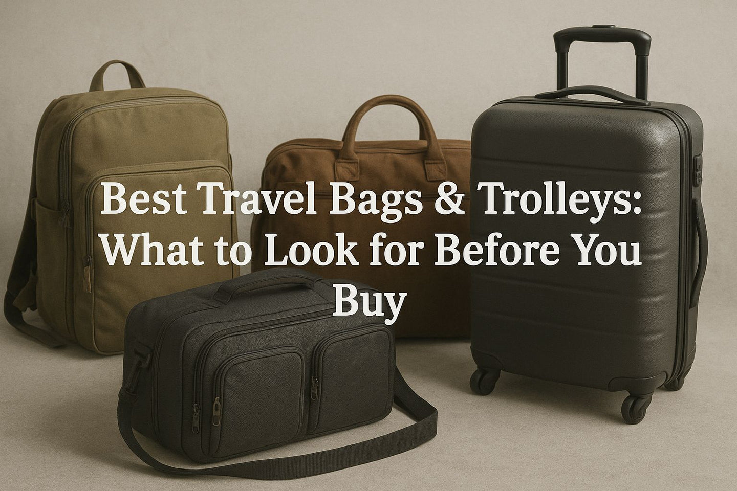 Best Travel Bags & Trolleys: What to Look for Before You Buy