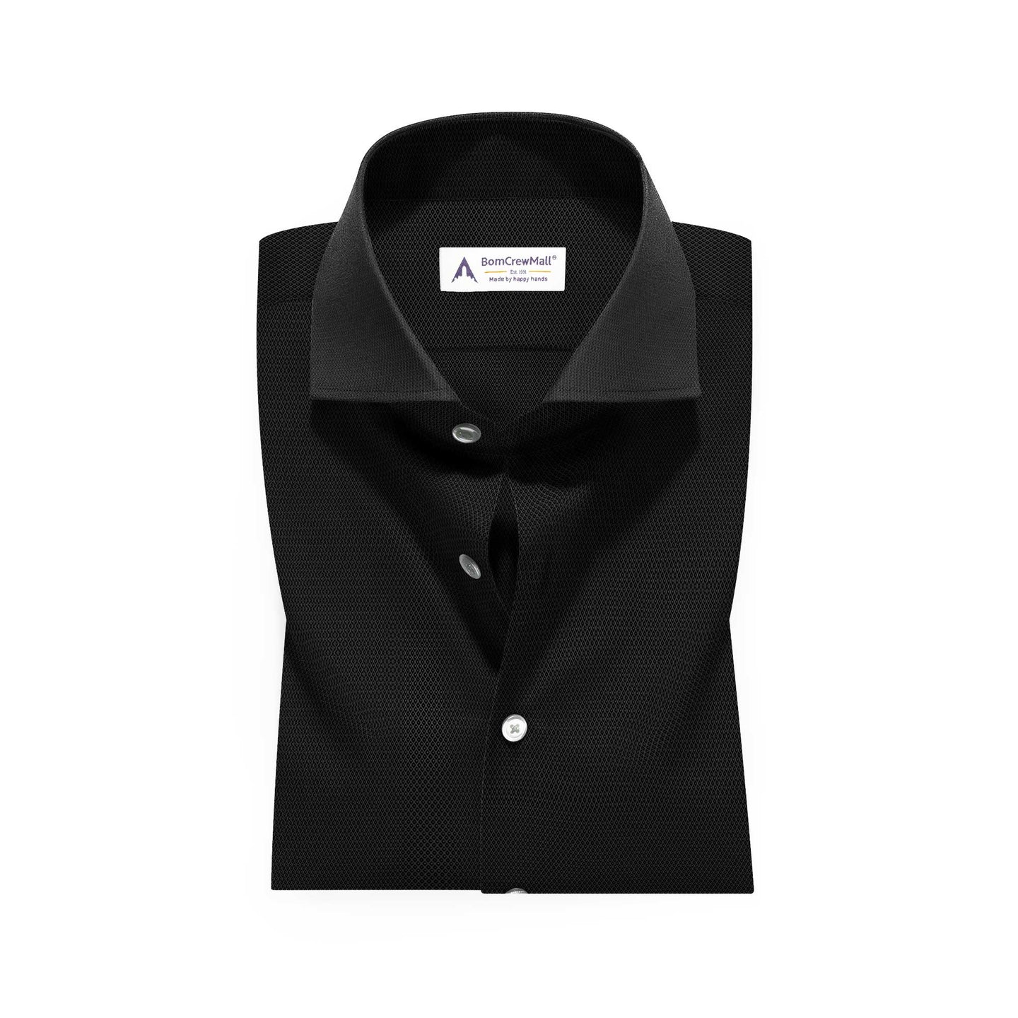 Black in Dobby Print BT100252