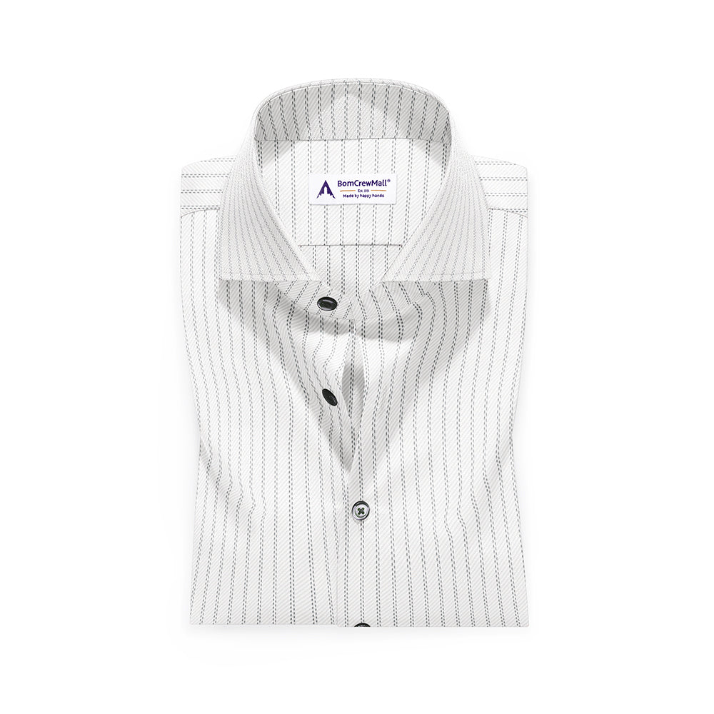 White n Gray Stripe BT100236