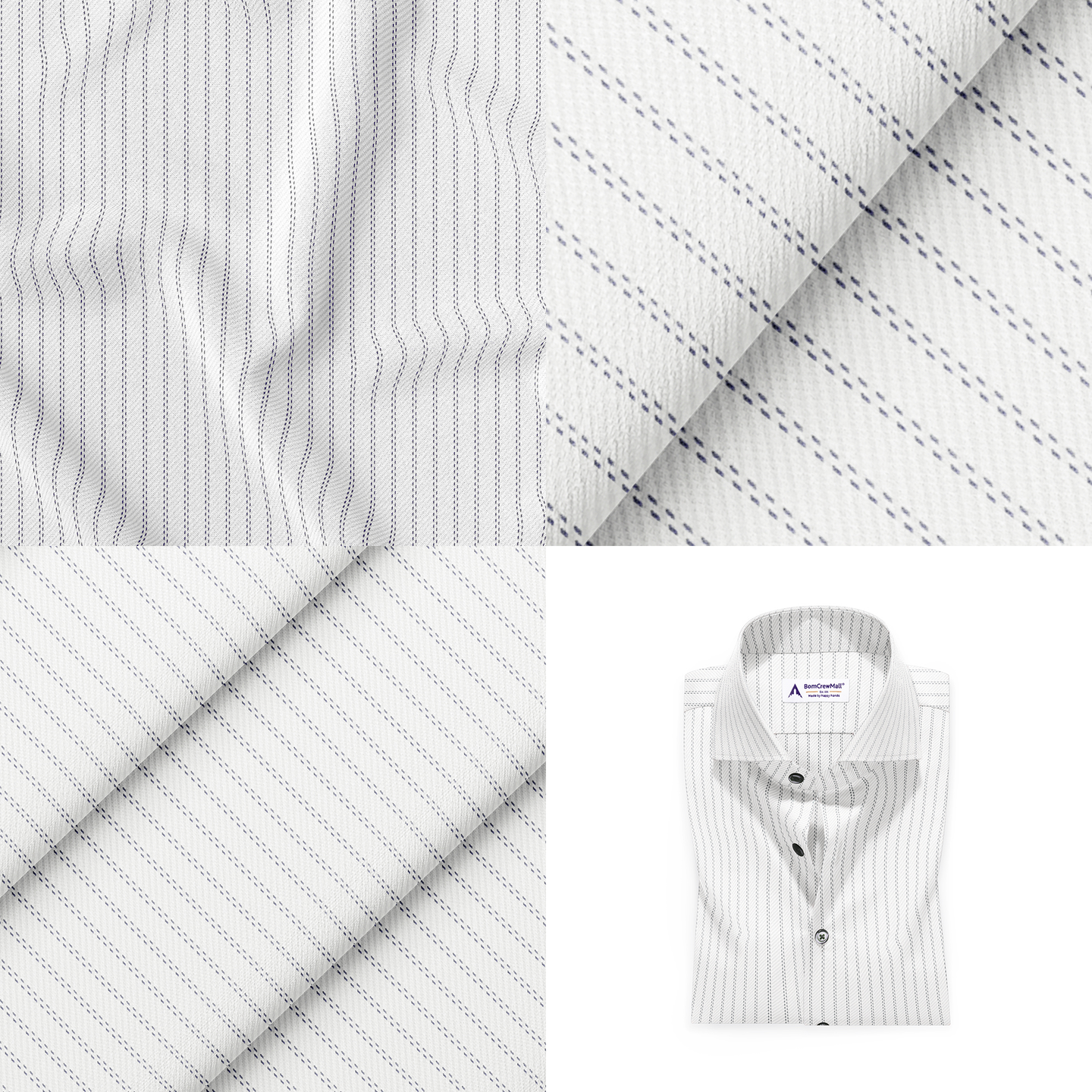 White n Gray Stripe BT100236