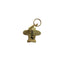 AIRPLANE ANA BRASS TAG GOLDEN