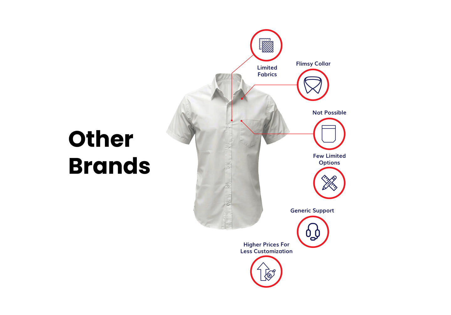 Other Brands Pilot Shirts