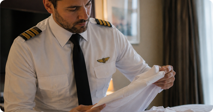 Pilot Shirt Fabric Guide