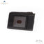Front Image of black SWAP WALLET for WOMENS. It is wrapped up.
