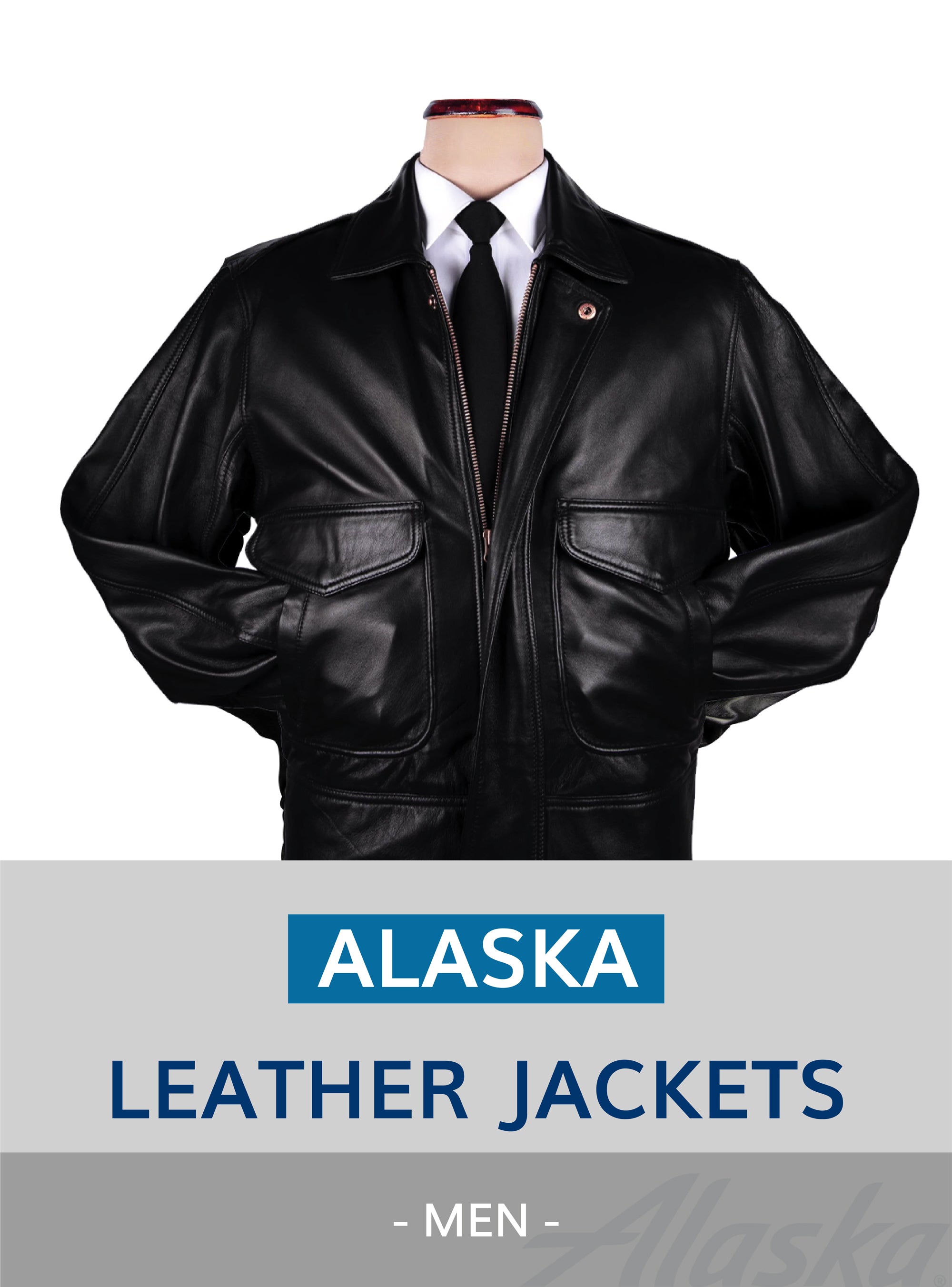 Alaska leather Jacket for men