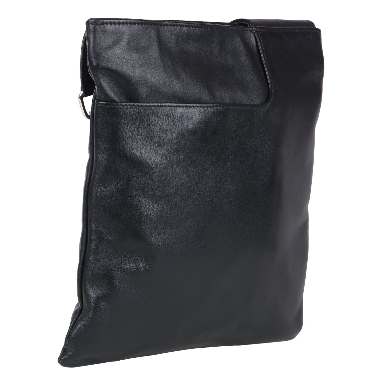 side image of FLAT CROSS BODY HAND BAG