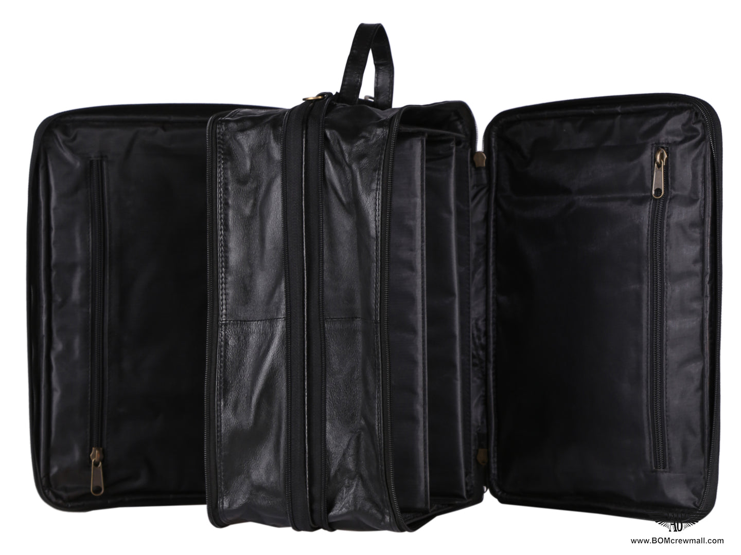 In this image all compartments of COLLAPSIBLE WINE BAG are showcased