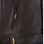 Slit pocket image of BELSTAF BIKER FASHION JACKET MENS. The slit pocket is zippered.