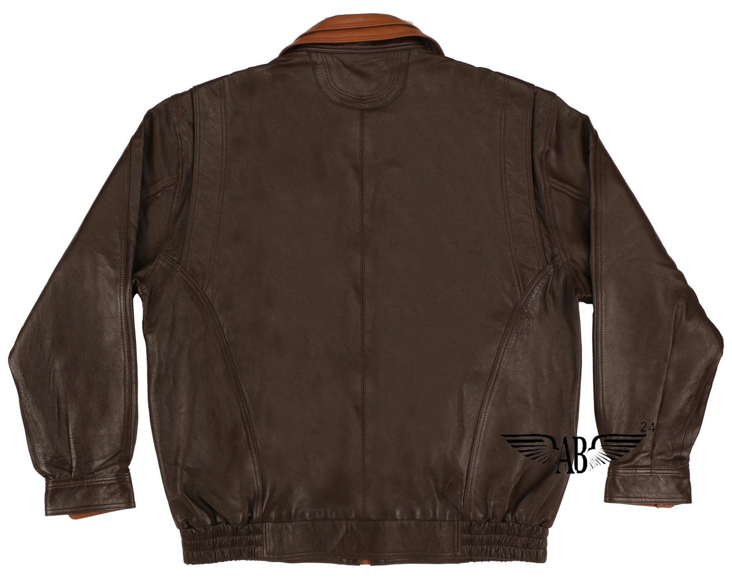 Back side image of 2 Color Bomber Jacket