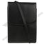 Front image of Black MULTI POCKET CROSS BODY HAND BAG or sling bag