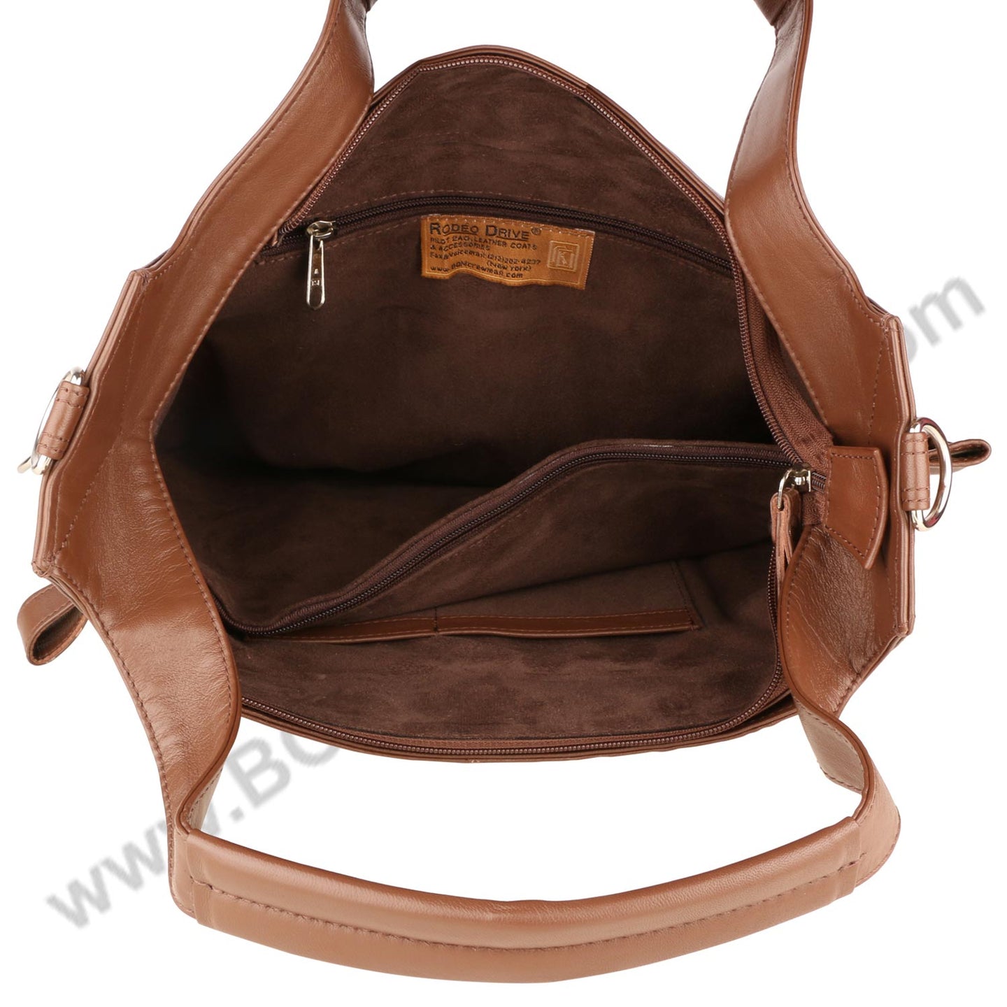 Inside open image of FER GAMO HAND BAG