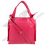 Front view of pink FER GAMO HAND BAG