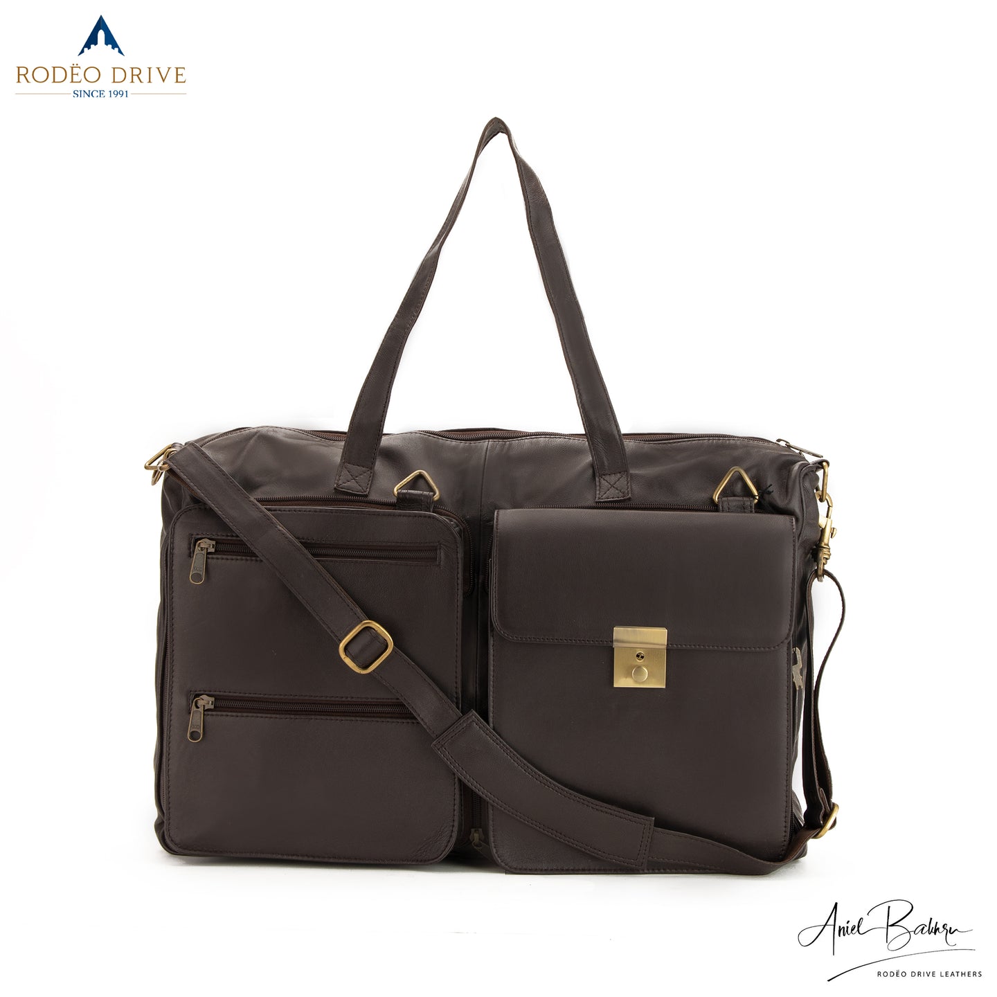 Side view of Folding Pouch Bag - Style 1 - Packable