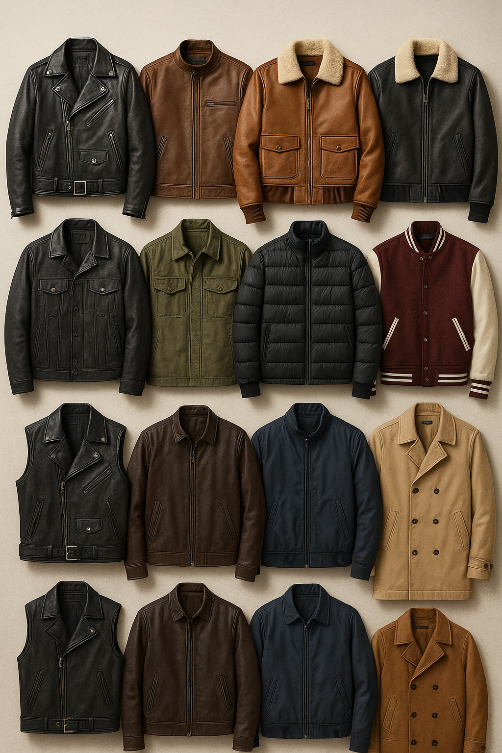 Different Types of Leather Jackets | Leather Jacket Styles
