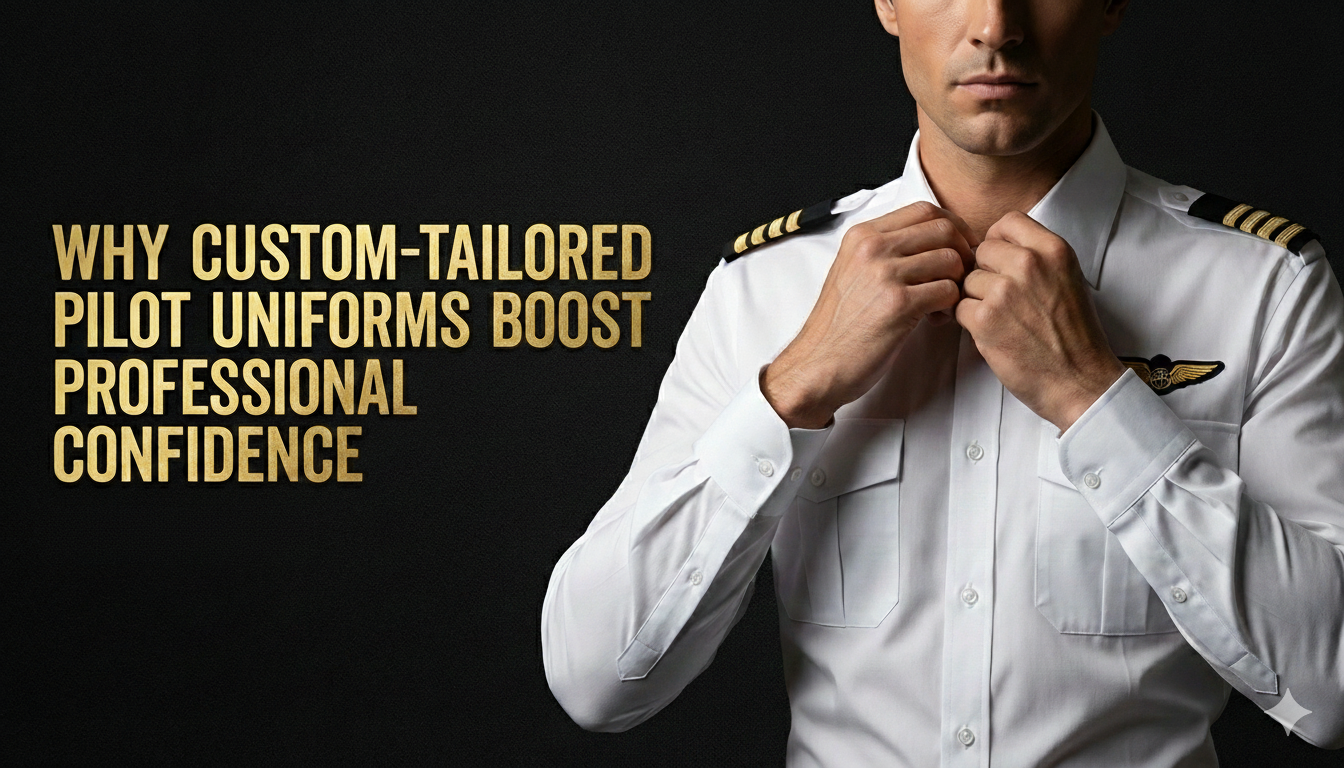 Why Custom-Tailored Pilot Uniforms Boost Professional Confidence