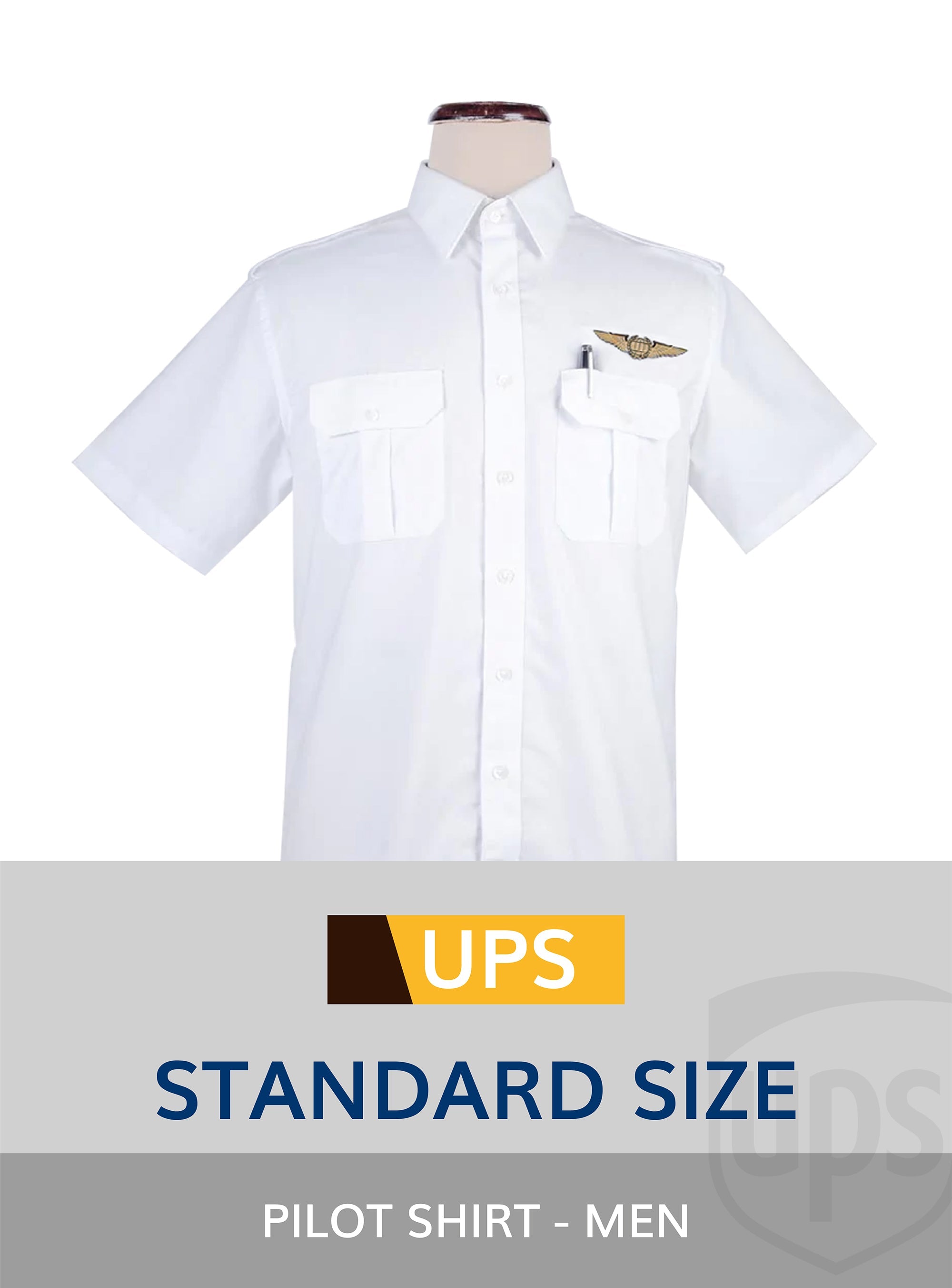 UPS Standard Pilot Shirt for Men
