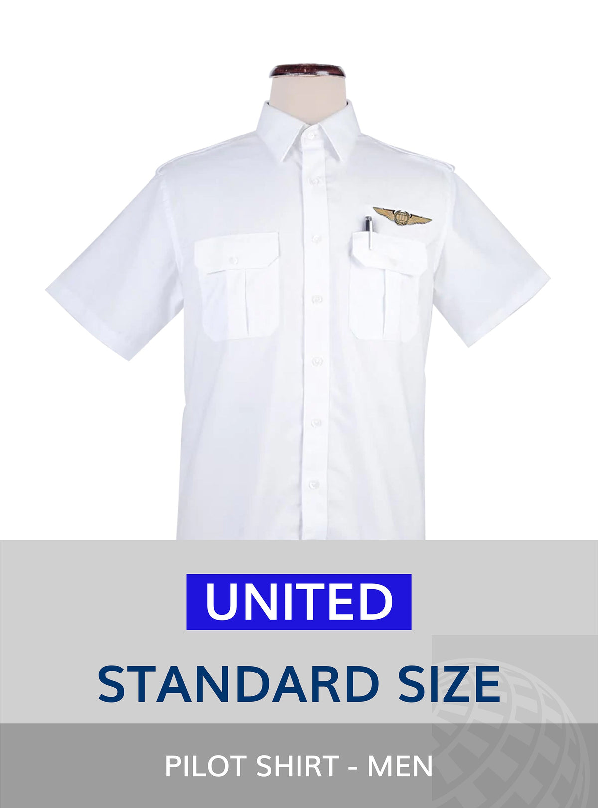 United Standard size pilot shit for men
