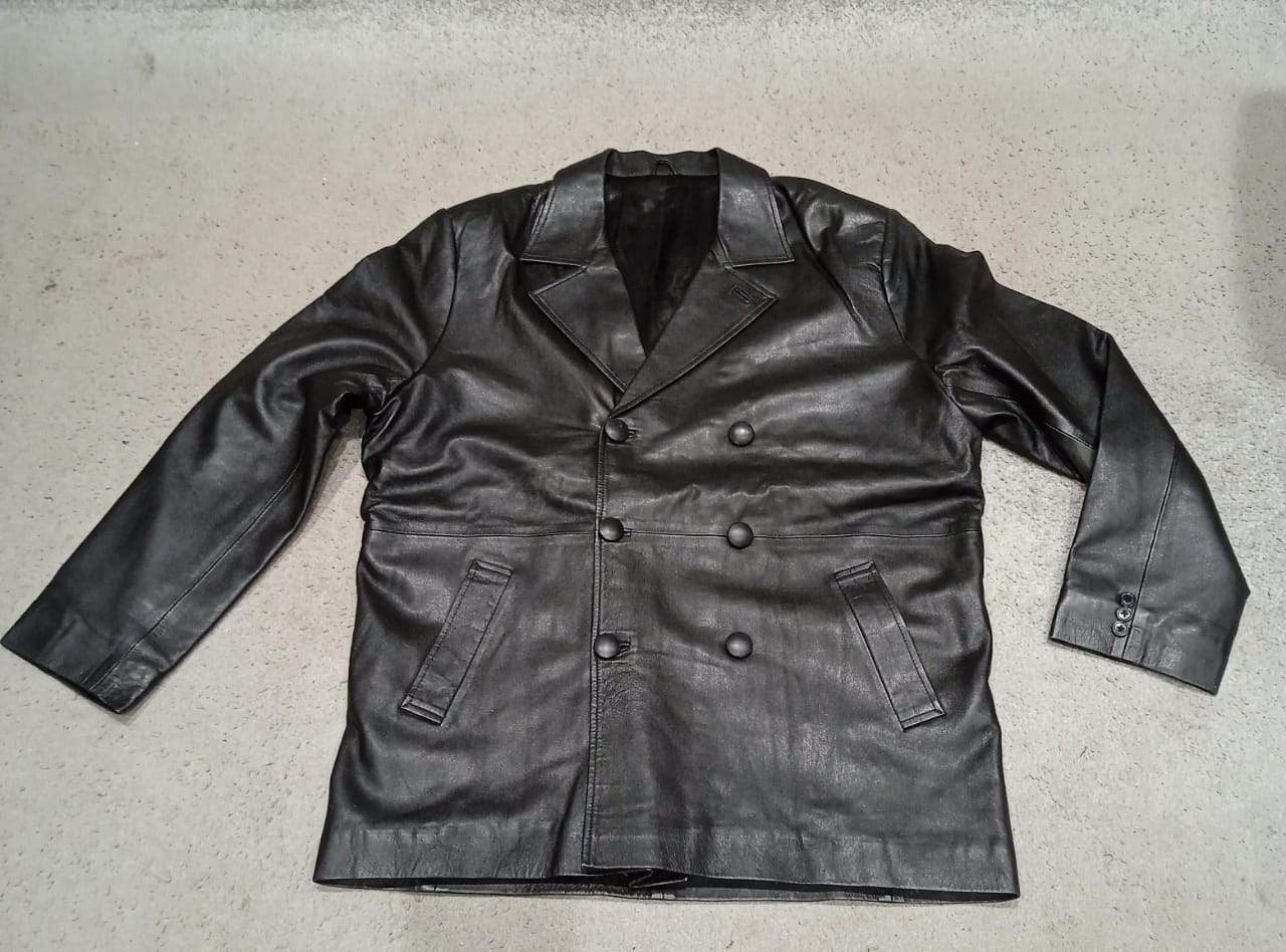 P COAT BLCK SHEEP  QUILTED BODY