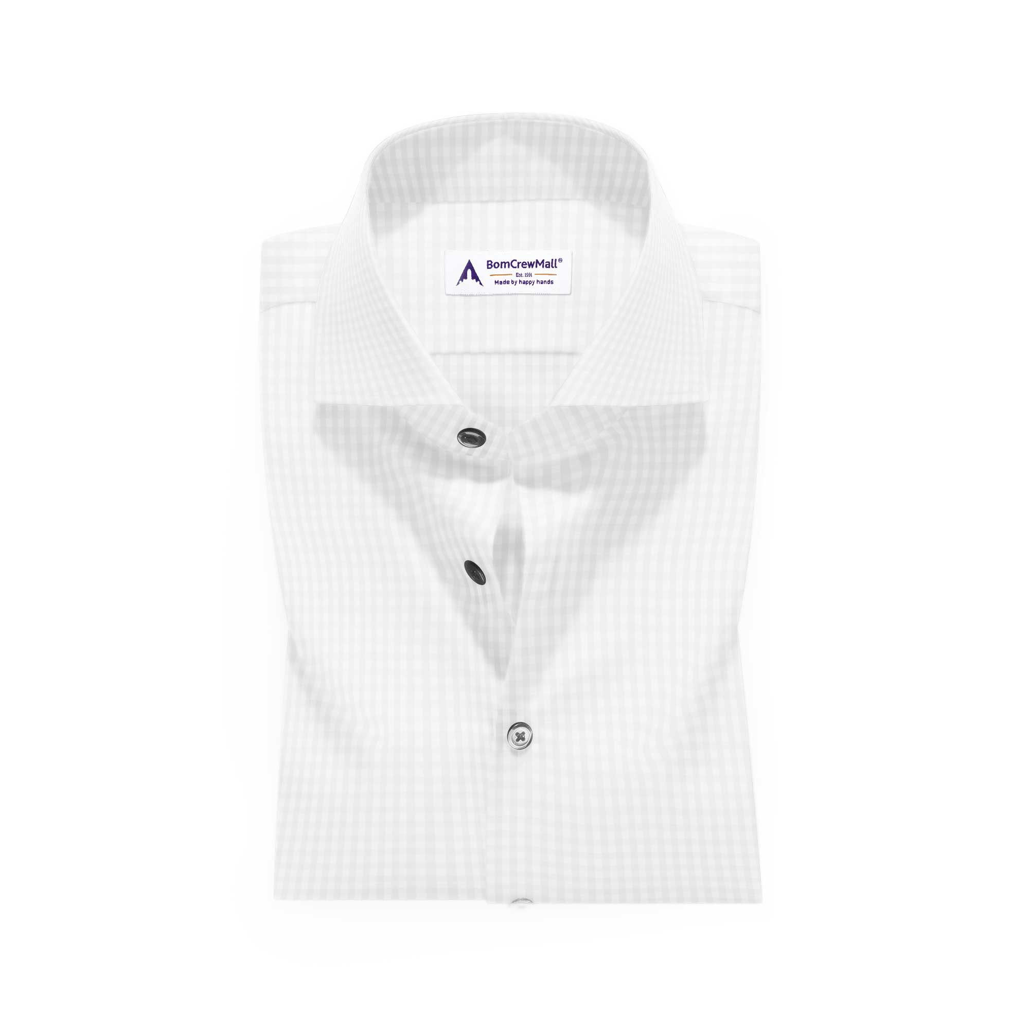 WHITE IN CHECKS BT100160