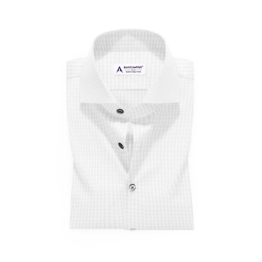 WHITE IN CHECKS BT100160