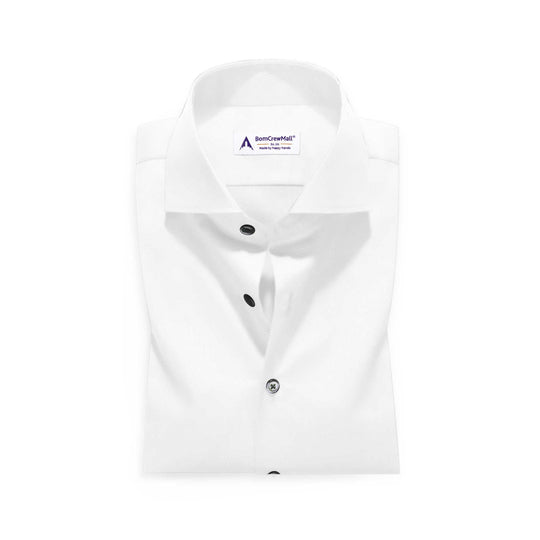 White in Dobby Print BT100204