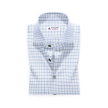 White n Blue in Stripes BT100230