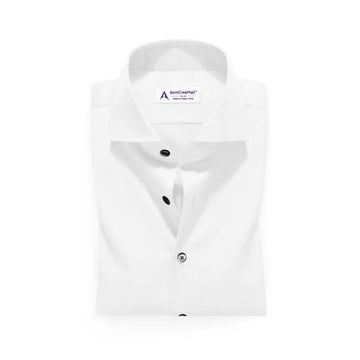 White in Dobby Print BT10078