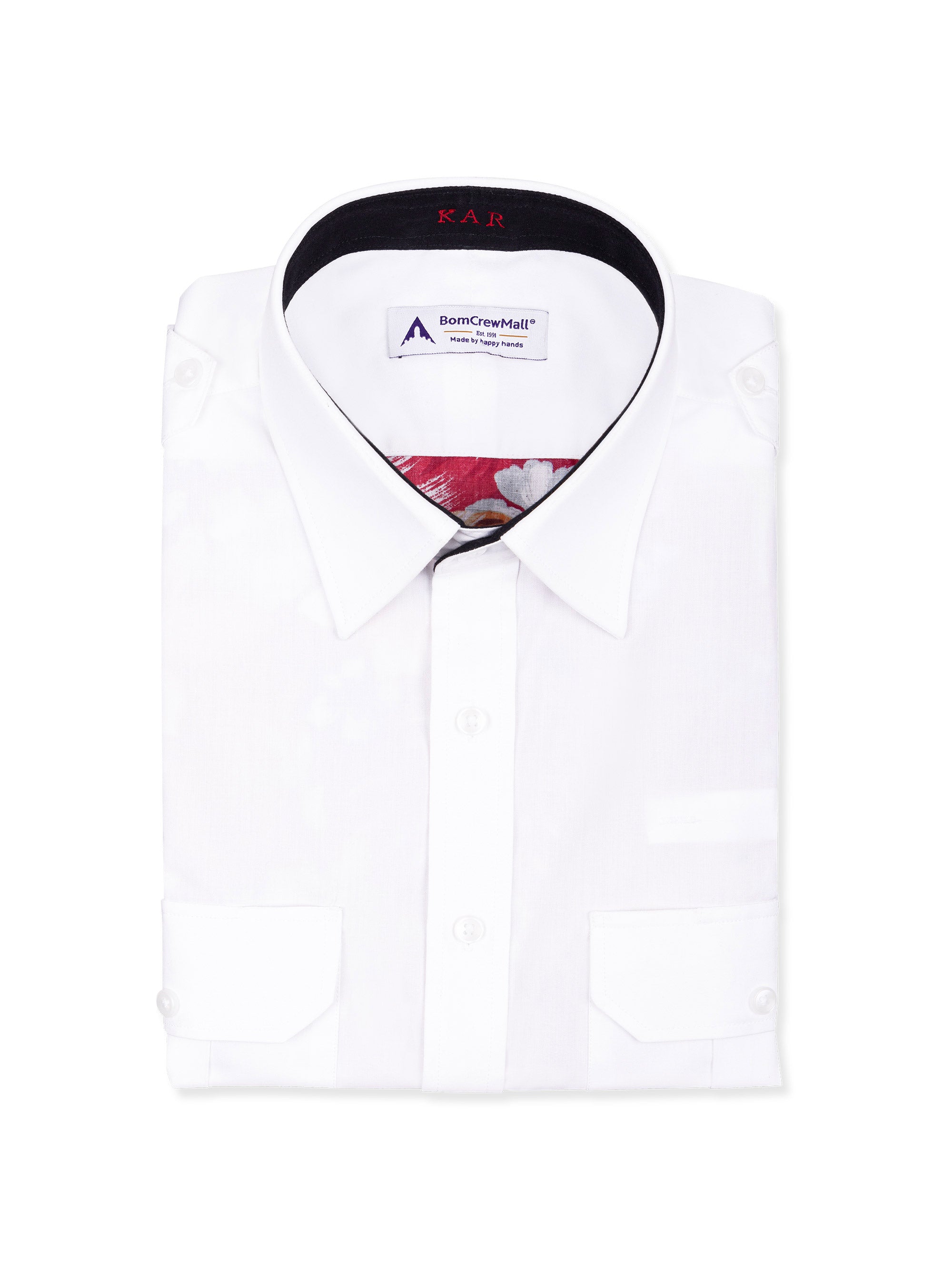 Custom Printed Fabric Pilot Shirt – Men’s