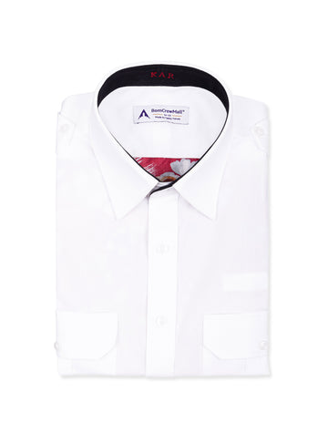 Custom Printed Fabric Pilot Shirt – Men’s