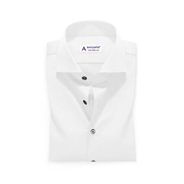 White in Dobby Print BT10061