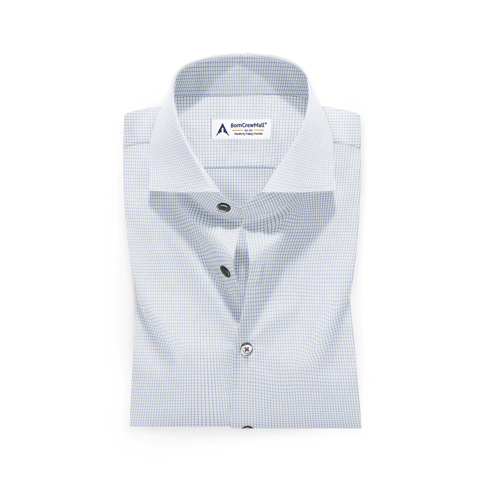 White n Blue in Stripes BT100224