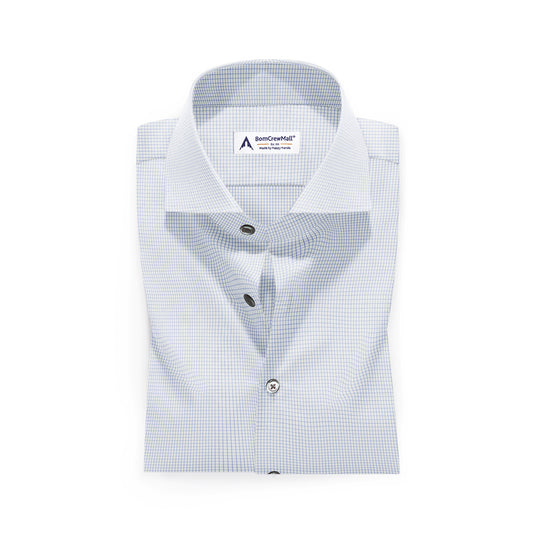 White n Blue in Stripes BT100224