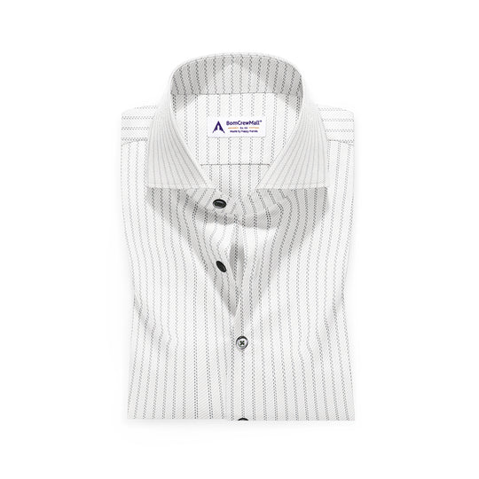 White n Gray Stripe BT100236