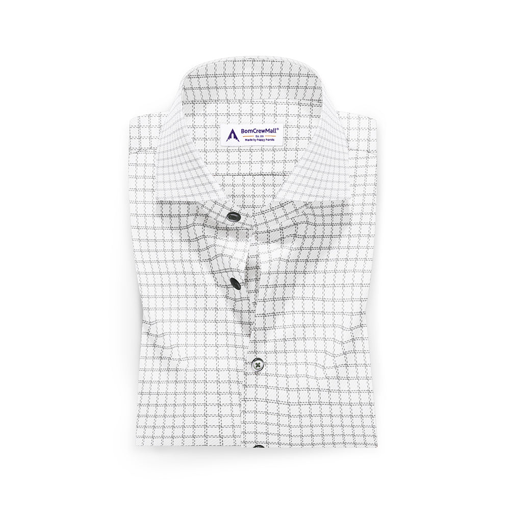 White n Gray in Stripes BT100235