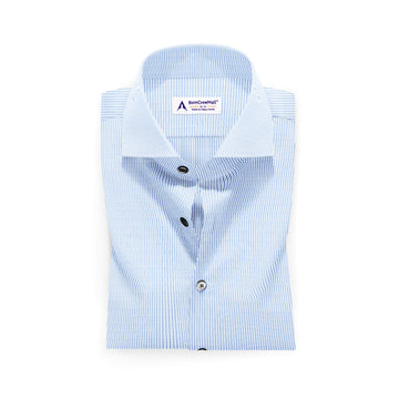 White n Blue in Stripes BT100229