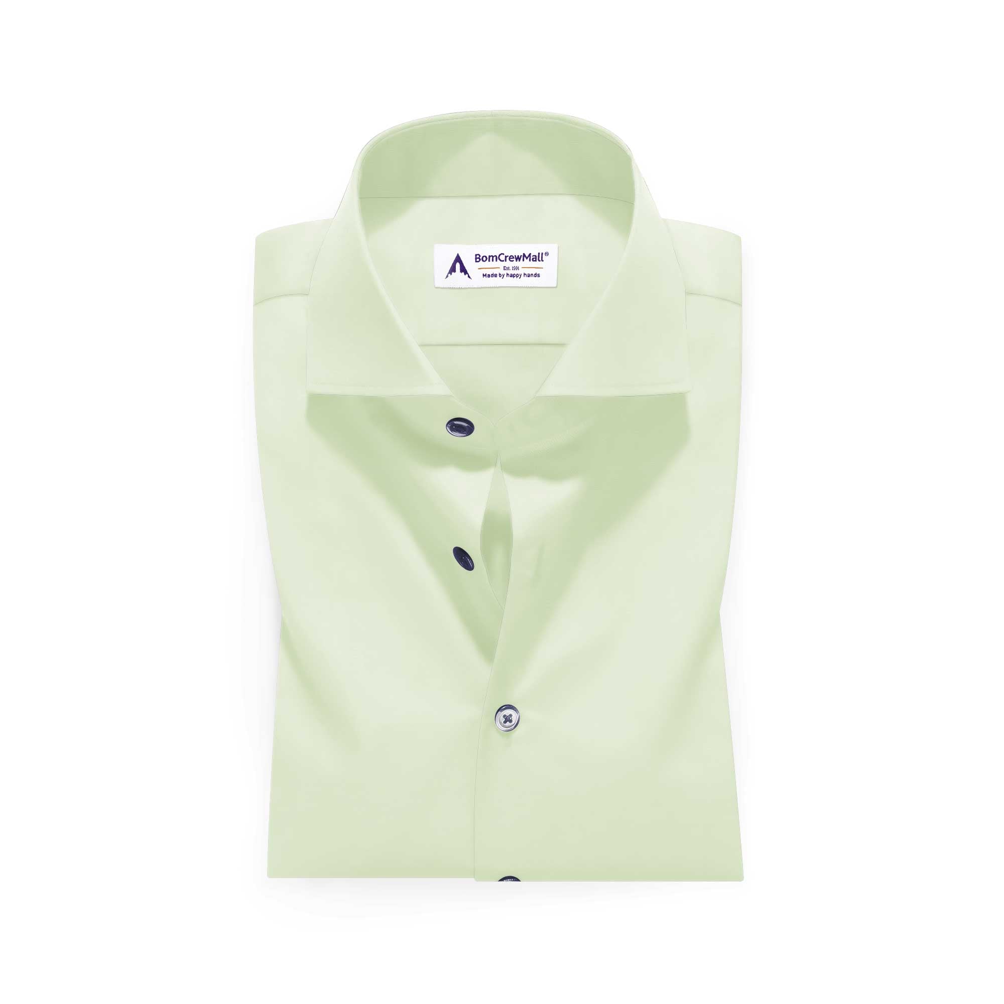 Light Pista Green in Solid Color BT100106