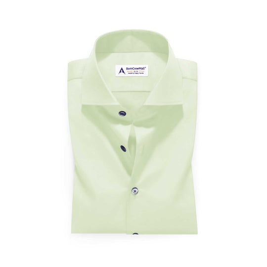 Light Pista Green in Solid Color BT100106