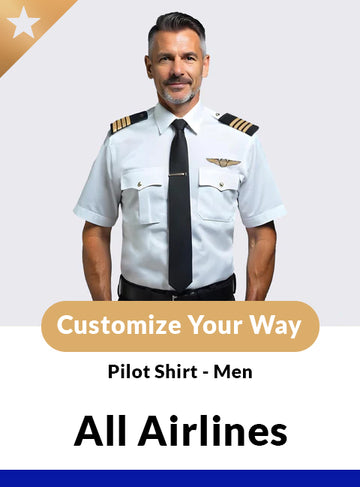 All Airlines Custom Pilot Shirt – Men’s Short Sleeve