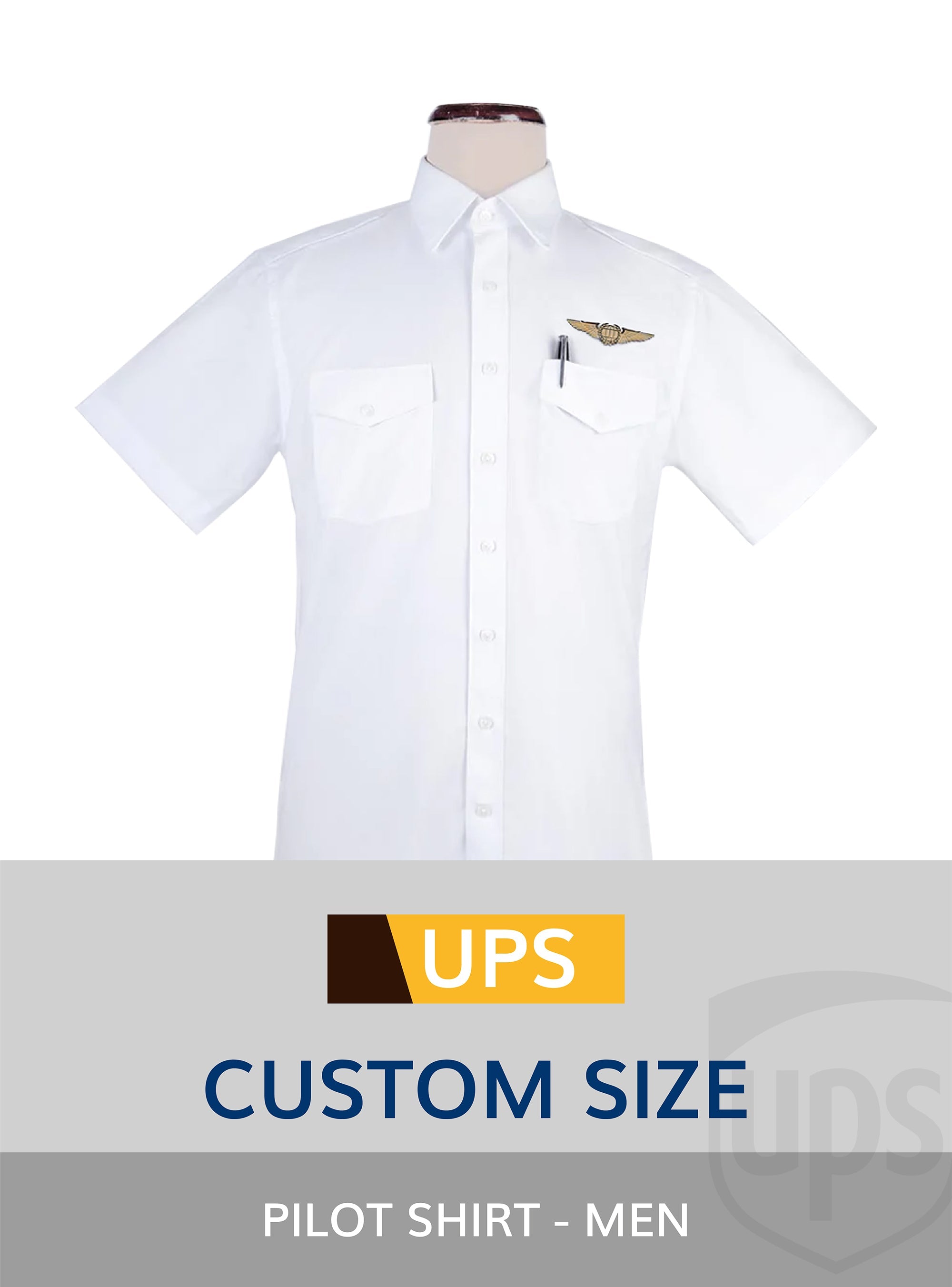 UPS Custom Pilot Shirt Men