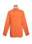Orange Short Sleeve Standard Pilot Shirt – Women’s