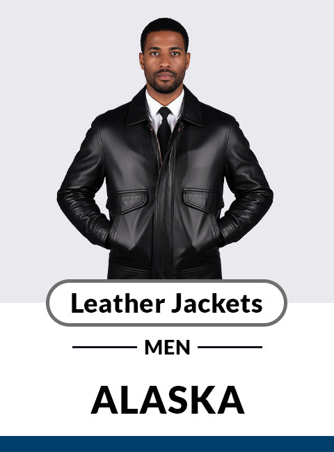 Alaska Uniform Leather Jackets Men
