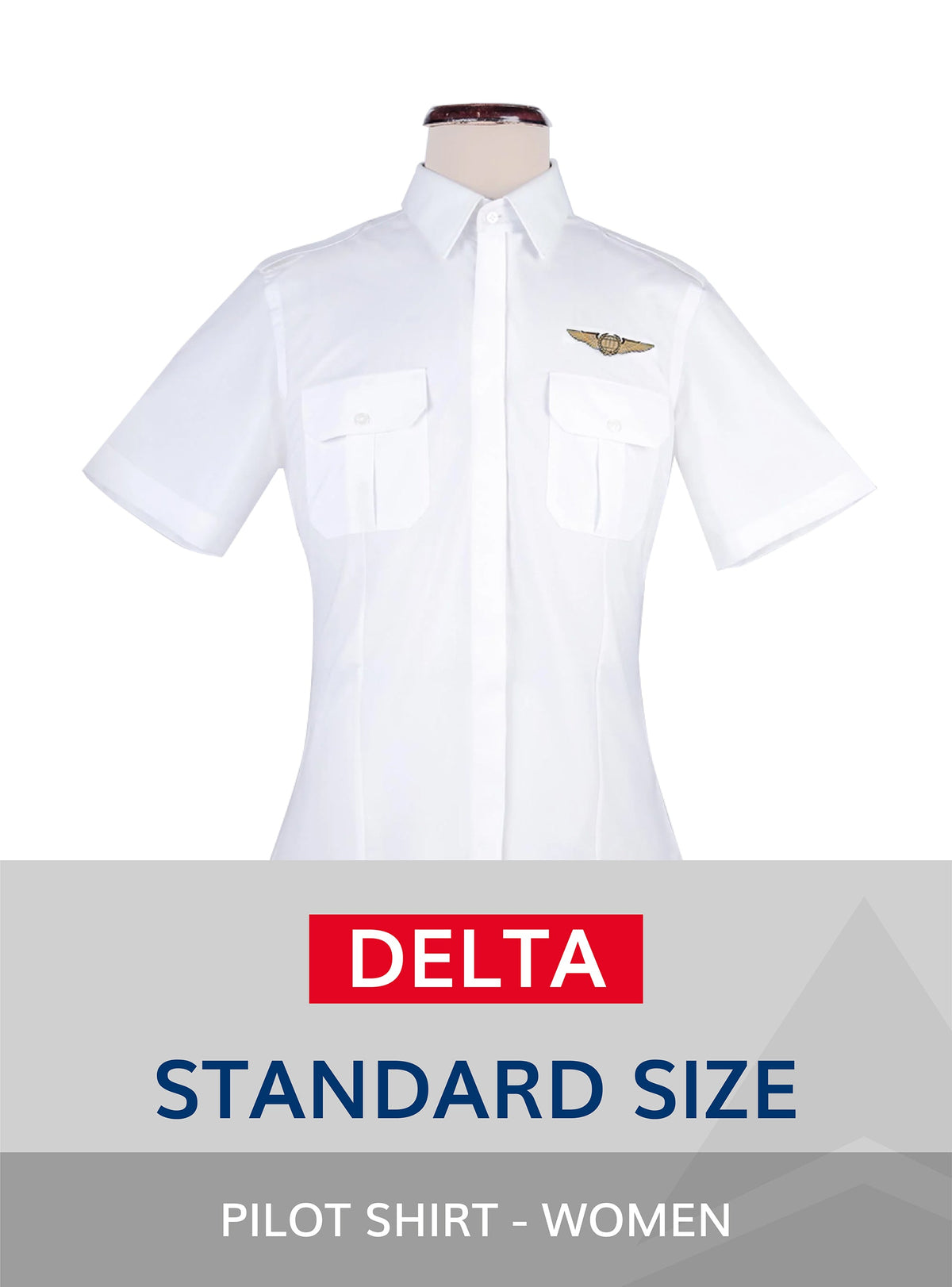 Delta Standard Size Pilot Shirt for women