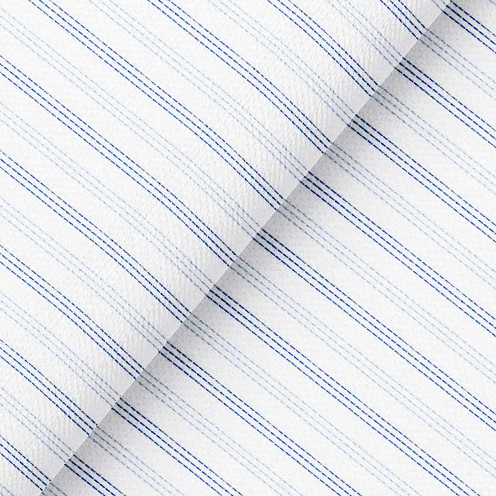 WHITE N BLUE IN STRIPES BT100231