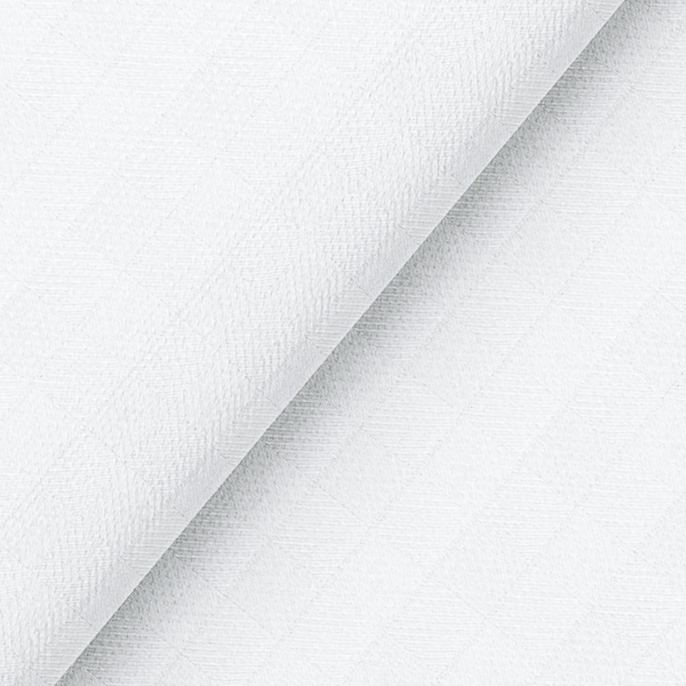 White in Dobby Print BT100162