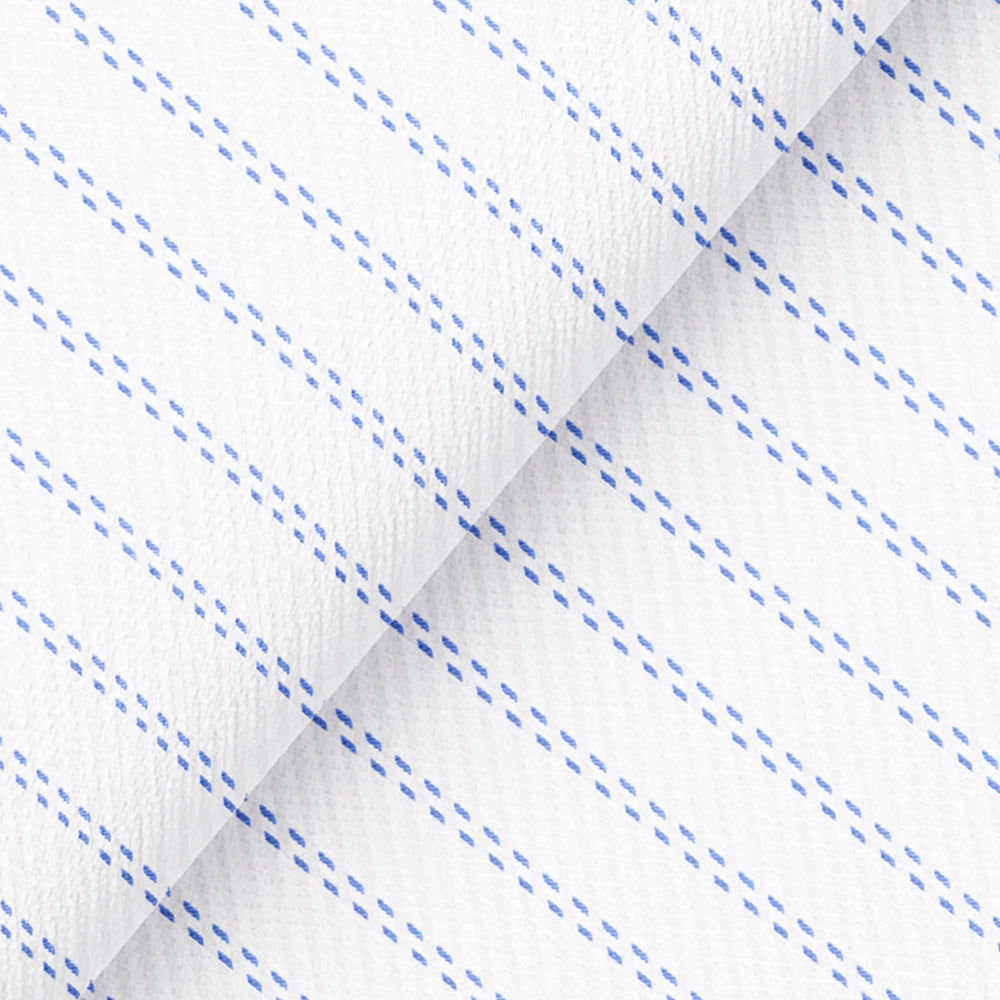 White n Blue in Stripes BT100258