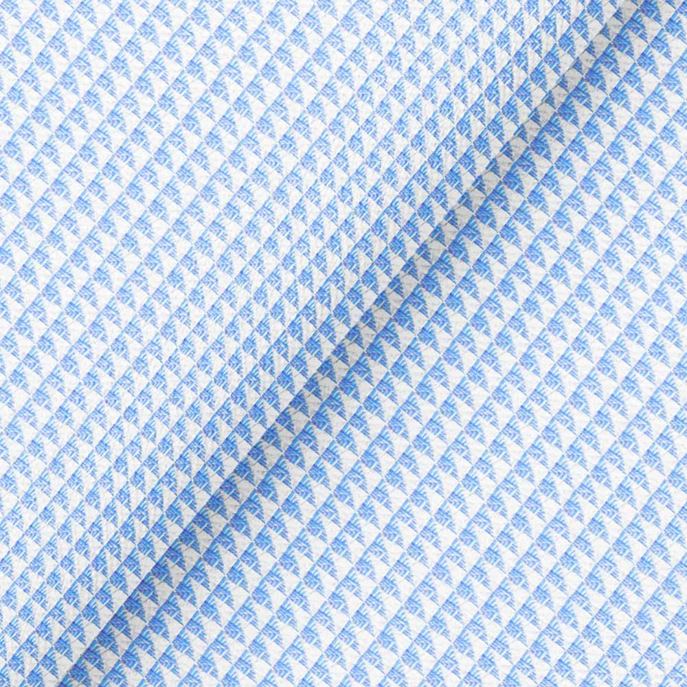 Blue n White in Dobby Print BT100239