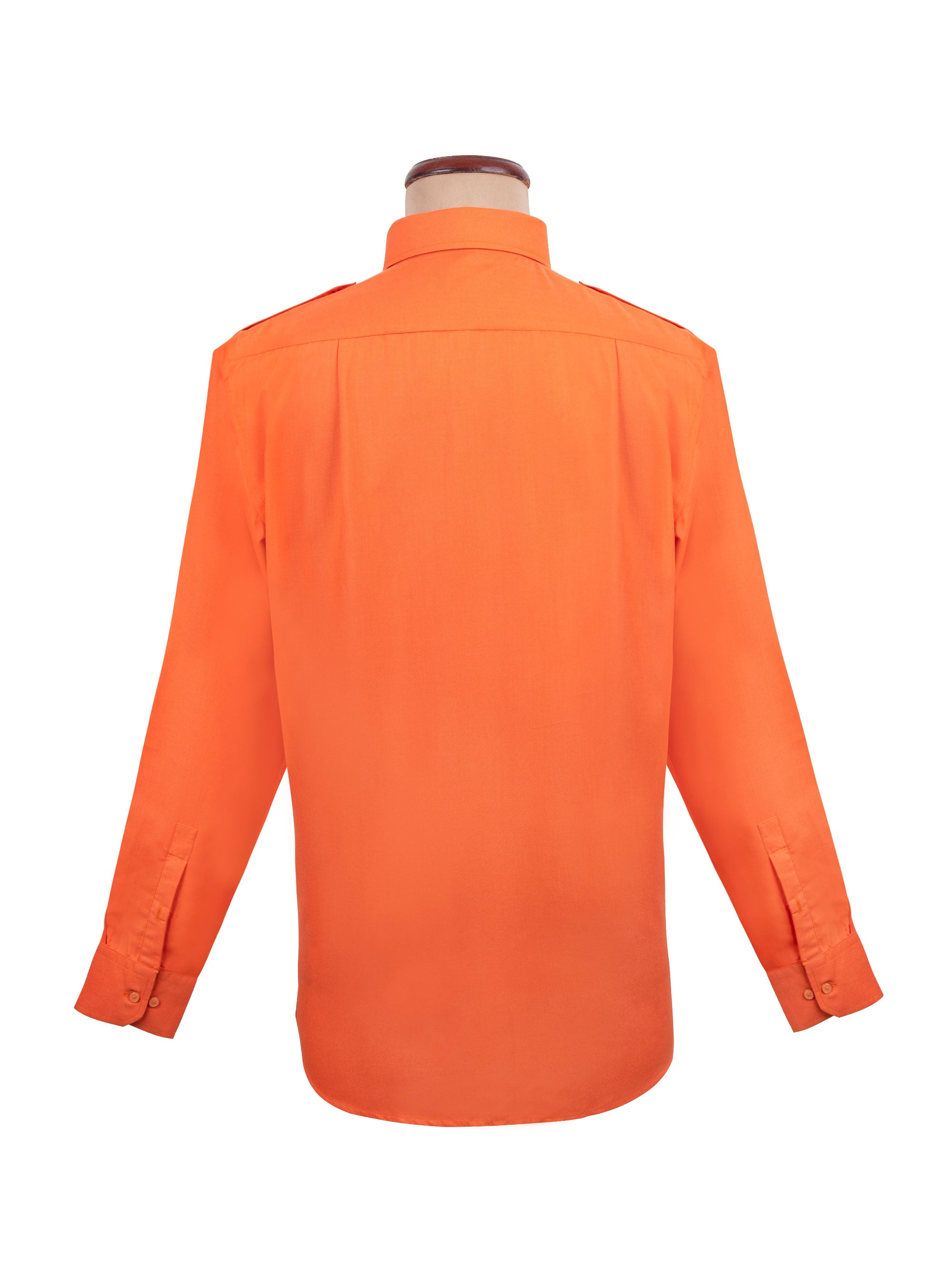 Orange Short Sleeve In-Stock Pilot Shirt – Men’s